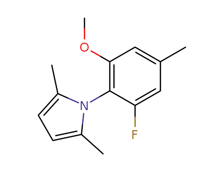 1-(2-fluoro-6-methoxy-4-methylphenyl)-2,5-dimethyl-1H-pyrrole