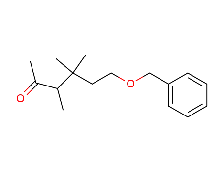 4,4-dimethyl-3-methyl-6-(phenylmethoxy)-2-hexanone