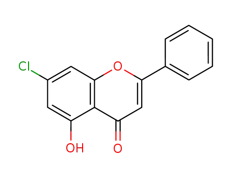 4H-1-Benzopyran-4-one, 7-chloro-5-hydroxy-2-phenyl-