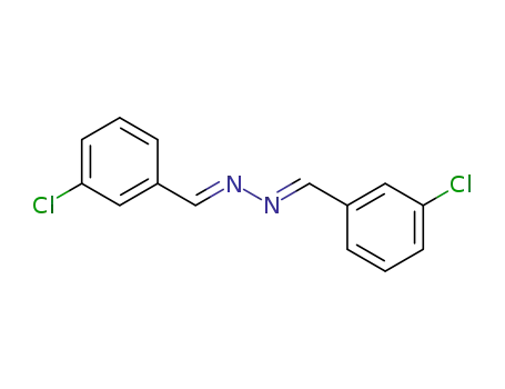 Benzaldehyde, 3-chloro-, (N'E)-[(3-chlorophenyl)methylene]hydrazone,
(E,E)-