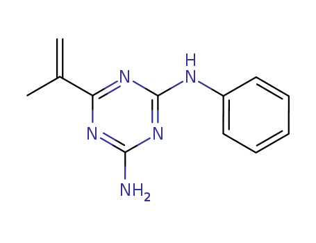 1,3,5-Triazine-2,4-diamine,6-(1-methylethenyl)-N2-phenyl- cas  27062-25-5