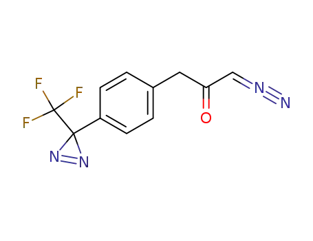 1-azo-3-<4-(3-fluoromethyldiazirin-3-yl)phenyl>acetone