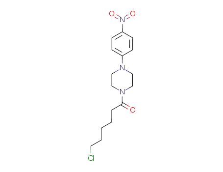 6-Chloro-1-[4-(4-nitrophenyl)piperazin-1-yl]hexan-1-one
