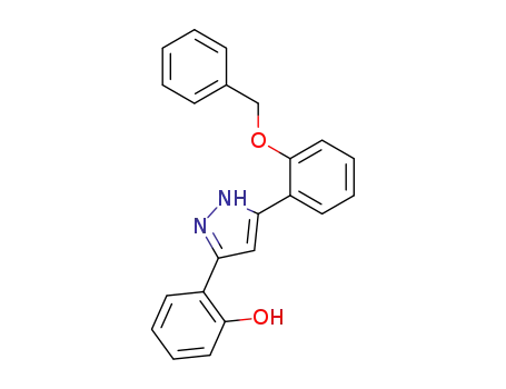 3-(2'-hydroxyphenyl)-5-(2-benzyloxyphenyl)pyrazole