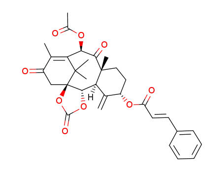 C<sub>32</sub>H<sub>34</sub>O<sub>9</sub>
