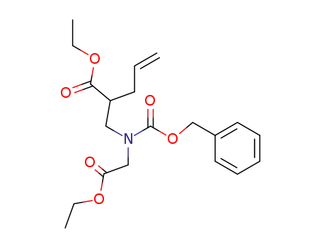 4-Pentenoic acid,
2-[[(2-ethoxy-2-oxoethyl)[(phenylmethoxy)carbonyl]amino]methyl]-, ethyl
ester