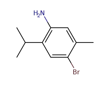 4-bromo-2-isopropyl-5-methyl aniline