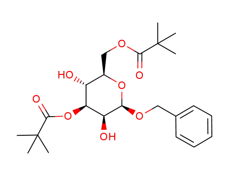 benzyl 3,6-di-O-pivaloyl-β-D-mannopyranoside