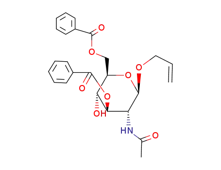 allyl 2-acetamido-3,6-di-O-benzoyl-2-deoxy-β-D-glucopyranoside
