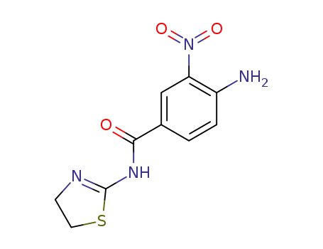 Benzamide, 4-amino-N-(4,5-dihydro-2-thiazolyl)-3-nitro-