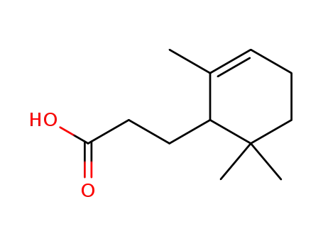 3-(2,6,6-trimethyl-2-cyclohexenyl)-propanoic acid