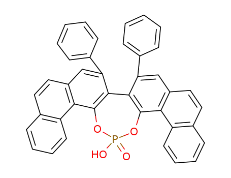 (S)-VAPOL 인산, (S)-2,2μ-디페닐-3,3μ-비페난트릴-4,4μ-디일 포스페이트, (S)-18-하이드록시-8,9-디페닐-디페난트로[4,3-d:3μ,4μ-f][1,3,2]디옥사포스페핀-18-옥사이드