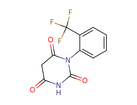 2,4,6(1H,3H,5H)-Pyrimidinetrione, 1-[2-(trifluoromethyl)phenyl]-