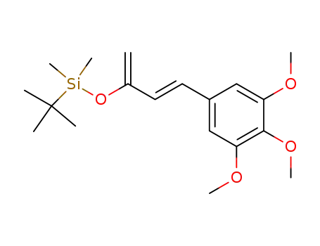 Silane,
(1,1-dimethylethyl)dimethyl[[(2E)-1-methylene-3-(3,4,5-trimethoxyphenyl
)-2-propenyl]oxy]-
