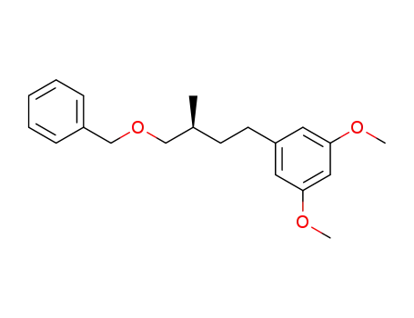 (S)-1-benzyloxy-4-(3,5-dimethoxyphenyl)-2-methylbutane