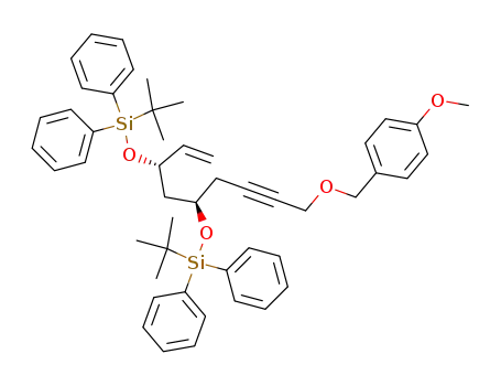 1-[(5R,7S)-5,7-Bis-(tert-butyl-diphenyl-silanyloxy)-non-8-en-2-ynyloxymethyl]-4-methoxy-benzene