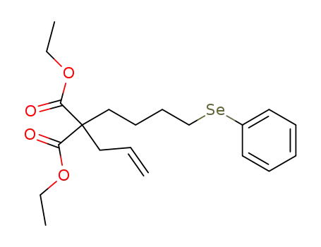 2-Allyl-2-(4-phenylselanyl-butyl)-malonic acid diethyl ester