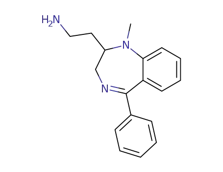 2,3-dihydro-2-(2-aminoethyl)-1-methyl-5-phenyl-1H-1,4-benzodiazepine