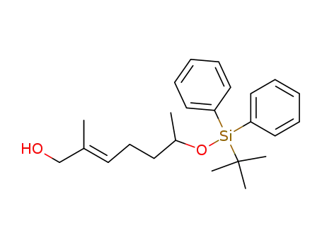 6-(tert-butyldiphenylsilanyloxy)-2-methylhept-2(E)-en-1-ol