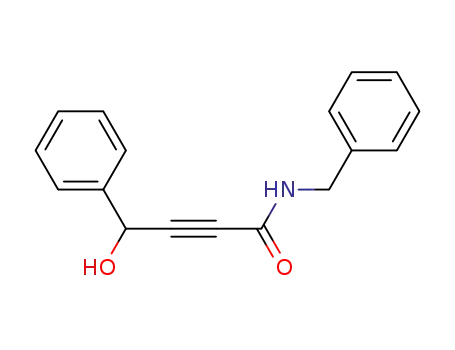 N-benzyl-4-hydroxy-4-phenyl-2-butynamide