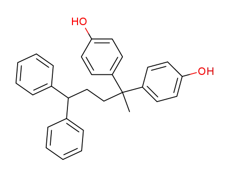 4,4'-(1-Methyl-4,4-diphenylbutylidene)bisphenol