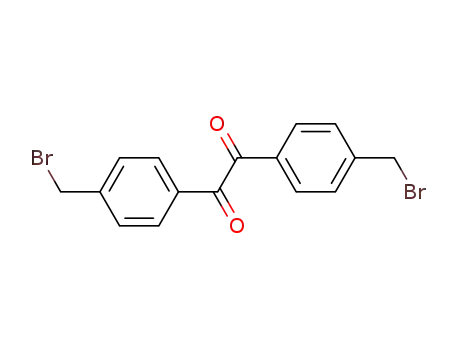 Molecular Structure of 21514-58-9 (Ethanedione, bis[4-(bromomethyl)phenyl]-)