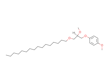 Benzene, 1-[3-(hexadecyloxy)-2-methoxypropoxy]-4-methoxy-, (R)-
