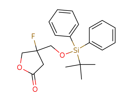 2(3H)-Furanone,
4-[[[(1,1-dimethylethyl)diphenylsilyl]oxy]methyl]-4-fluorodihydro-