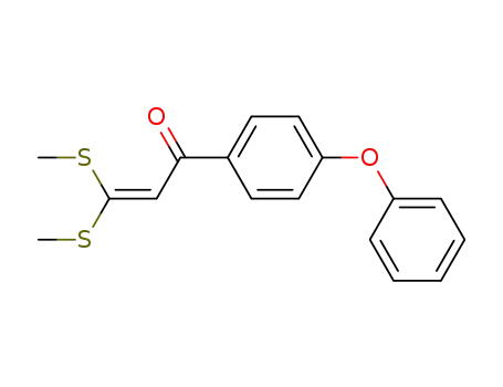 2,2-bis(methylthio)vinyl 4-phenoxyphenyl ketone