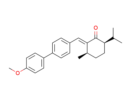 (E)-2-<4-(4-methoxyphenyl)benzylidene>-p-menthan-3-one