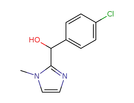 (4-chlorophenyl)(1-methyl-1H-imidazol-2-yl)methanol