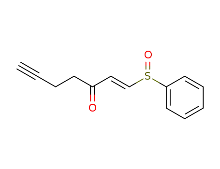 1-Hepten-6-yn-3-one, 1-(phenylsulfinyl)-, (E)-