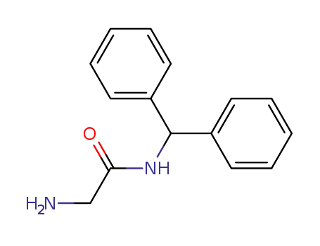 Molecular Structure of 63628-88-6 (N-(diphenylmethyl)glycinamide)