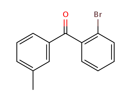 Molecular Structure of 294878-58-3 (2-BROMO-3'-METHYLBENZOPHENONE)