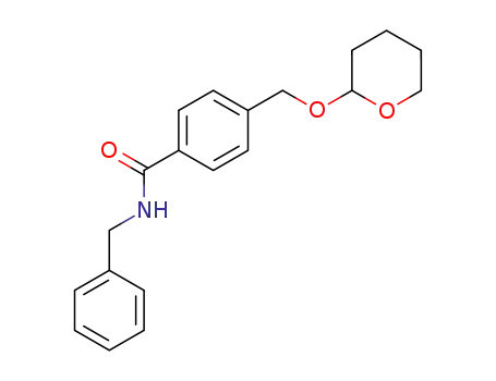 Benzamide, N-(phenylmethyl)-4-[[(tetrahydro-2H-pyran-2-yl)oxy]methyl]-