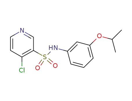 N-(3-isopropoxyphenyl)-4-chloropyridine-3-sulphonamide