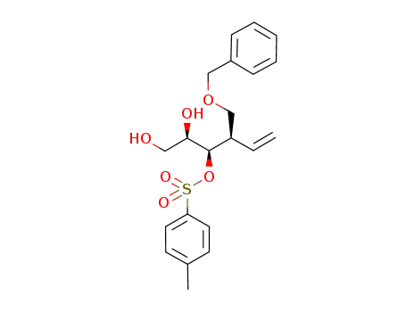 (2R,3R,4S)-3-tosyloxy-4-benzyloxymethyl-5-hexene-1,2-diol