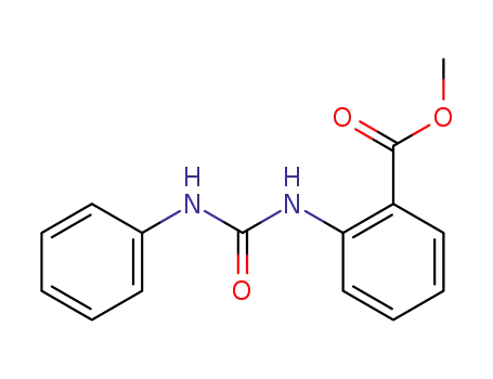 Molecular Structure of 2321-50-8 (methyl 2-[(phenylcarbamoyl)amino]benzoate)