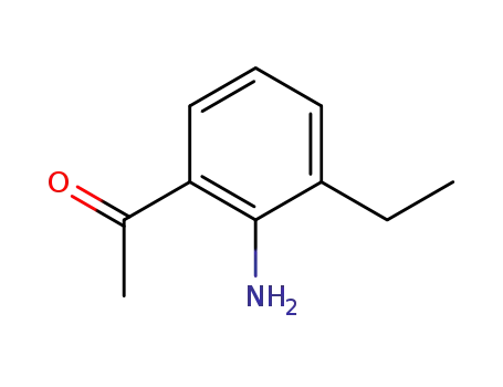 Molecular Structure of 108562-67-0 (Ethanone, 1-(2-amino-3-ethylphenyl)- (9CI))