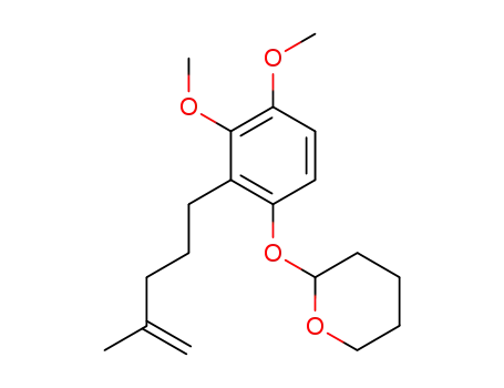 3,4-dimethoxy-2-(4-methylpent-4-enyl)phenoxytetrahydropyran