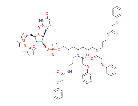 C<sub>67</sub>H<sub>95</sub>N<sub>6</sub>O<sub>18</sub>PSi<sub>2</sub>