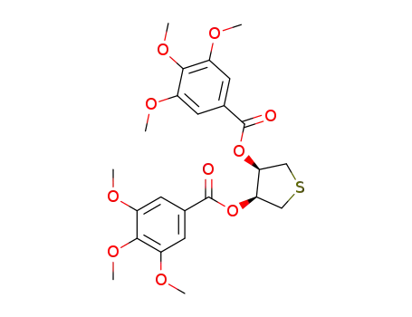 Molecular Structure of 245345-56-6 (C<sub>24</sub>H<sub>28</sub>O<sub>10</sub>S)