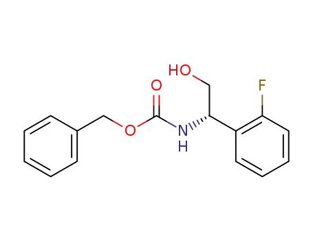 [(S)-1-(2-Fluoro-phenyl)-2-hydroxy-ethyl]-carbamic acid benzyl ester