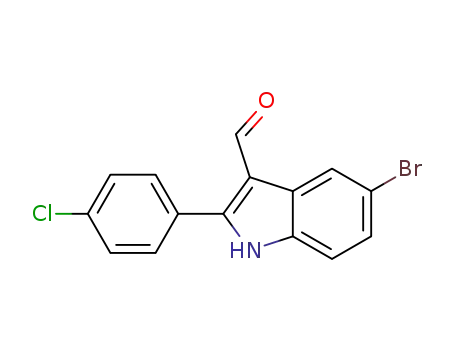 5-BROMO-2-(4-CHLOROPHENYL)-1H-INDOLE-3-CARBALDEHYDE