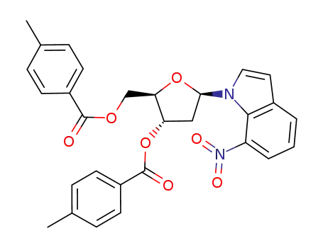1-(2'-Deoxy-3',5'-di-O-p-toluoyl-β-D-erythro-pentafuranosyl)-7-nitroindole