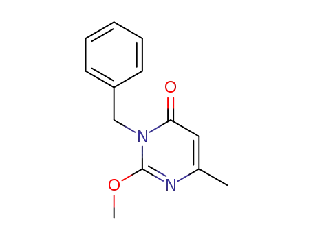 3-benzyl-2-methoxy-6-methyl-4-pyrimidinone