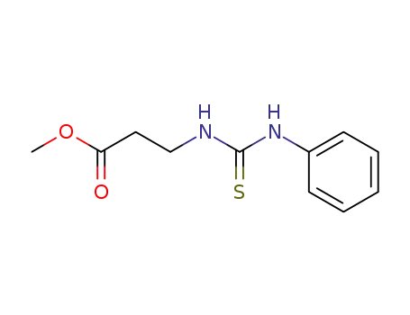 N-(phenyl)-N'-[(2-methoxycarbonyl)ethyl]thiouree