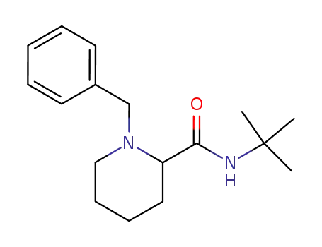 2-Piperidinecarboxamide, N-(1,1-dimethylethyl)-1-(phenylmethyl)-