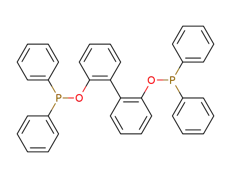 Molecular Structure of 179259-60-0 (Phosphinous acid, diphenyl-, [1,1'-biphenyl]-2,2'-diyl ester)