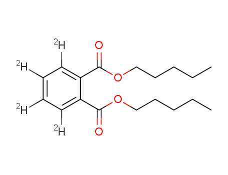 Molecular Structure of 358730-89-9 (DI-N-PENTYL PHTHALATE-D4)
